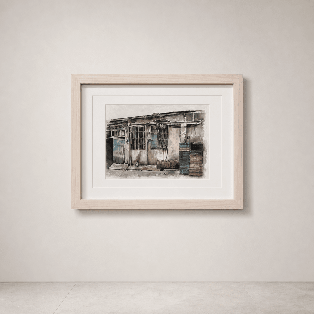 斑駁小屋